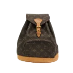 Brown Canvas Louis Vuitton Montsouris