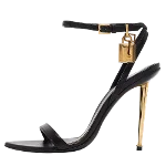 Black Leather Tom Ford Sandals