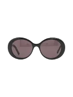 Black Fabric Yves Saint Laurent Sunglasses