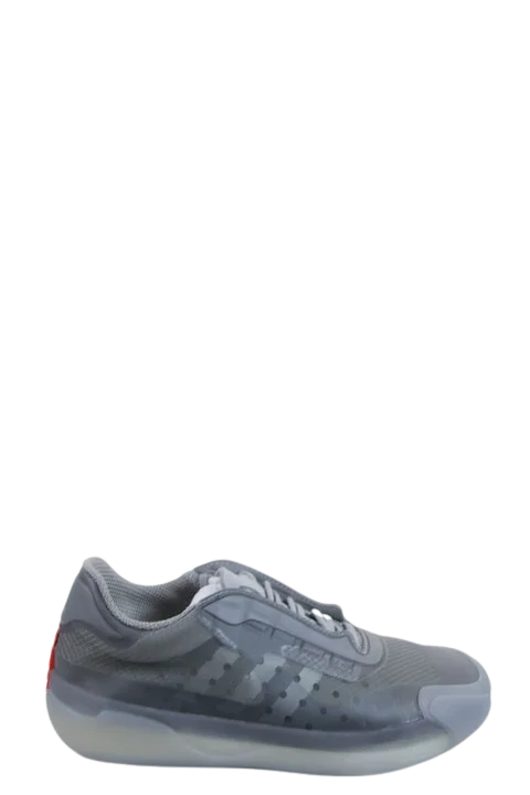 Grey Fabric Prada Sneakers
