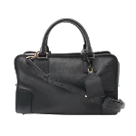 Black Leather Loewe Amazona