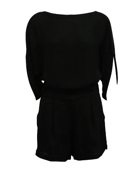 Black Silk Diane Von Furstenberg Dress