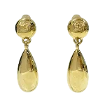 Gold Metal Givenchy Earrings