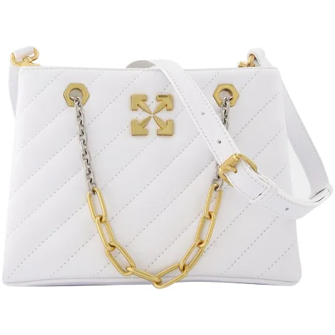 White Leather Off White Handbag