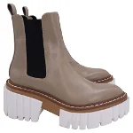 Beige Leather Stella McCartney Boots