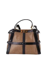 Brown Leather Fendi Handbag