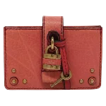 Pink Leather Chloé Wallet