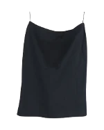 Black Cotton Alexander McQueen Skirt