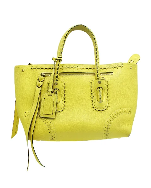 Yellow Leather Alexander McQueen Handbag
