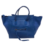 Blue Leather Celine Phantom