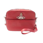 Red Leather Vivenne Westwood Shoulder Bag