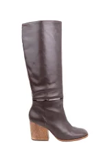 Brown Leather Robert Clergerie Boots