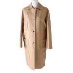 Beige Leather Hermés Coat