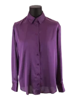 Purple Polyester Gerard Darel Shirt