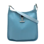 Blue Leather Hermès Crossbody Bag