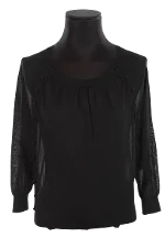 Black Silk Nina Ricci Top