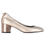 Gold Leather Lanvin Heels