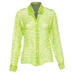 Green Silk Gucci Shirt