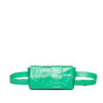 Green Leather Bottega Veneta Belt Bag