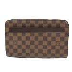 Brown Canvas Louis Vuitton Saint Louis