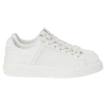 White Leather Balmain Sneakers