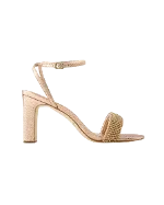 Beige Leather Loeffler Randall Sandals