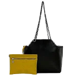 Black Leather Stella McCartney Tote