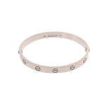 Silver White Gold Cartier Bracelet