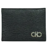 Black Leather Salvatore Ferragamo Wallet