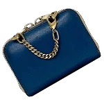 Blue Leather Chloé Wallet