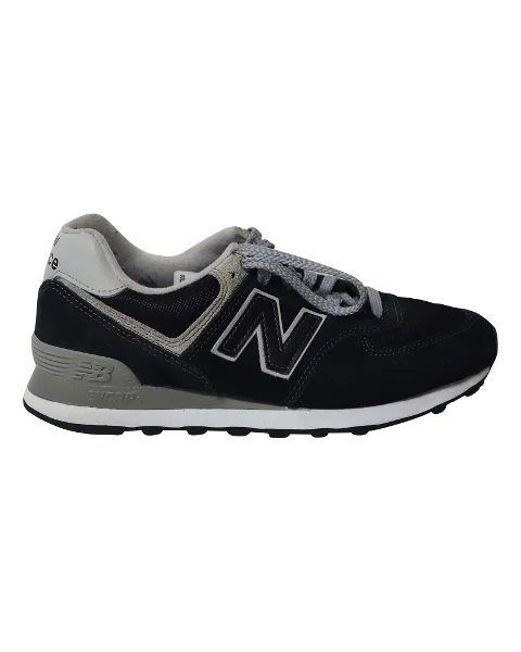 Black Suede New Balance Sneakers