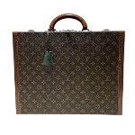 Brown Canvas Louis Vuitton Briefcase