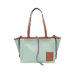 Green Canvas Loewe Tote