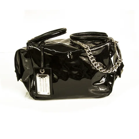 Black Leather Dolce & Gabbana Shoulder Bag