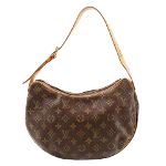 Brown Canvas Louis Vuitton Croissant