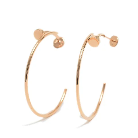 Gold Rose Gold Cartier Earrings