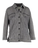 Grey Cotton Fendi Jacket