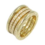 Gold Metal Bvlgari Ring