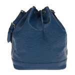 Blue Leather Louis Vuitton Noe