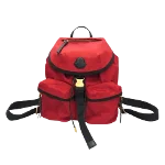 Red Canvas Moncler Backpack