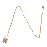 Gold Rose Gold Louis Vuitton Necklace