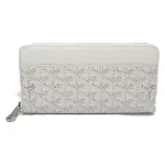 White Leather Goyard Wallet