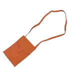 Orange Canvas Hermès Crossbody Bag