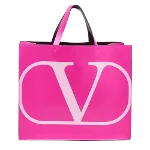 Pink Leather Valentino Tote