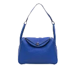 Blue Leather Hermès Shoulder Bag