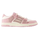 Pink Leather Amiri Sneakers