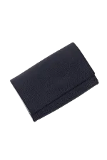 Navy Leather Longchamp Wallet