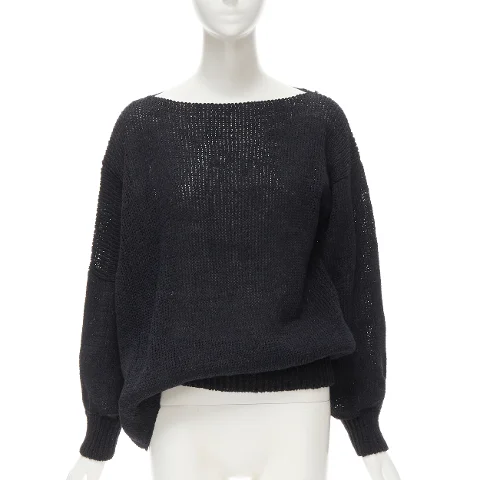 Black Cotton Comme Des Garçons Sweatshirt