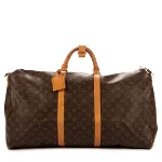 Brown Canvas Louis Vuitton Keepall