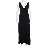 Black Silk Armani Collezioni Dress